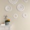 Ekena Millwork Claremont Ceiling Medallion (Fits Canopies up to 5 5/8"), 9"OD x 4 1/2"ID x 1/2"P, Primed White CM09CL - alternate 9